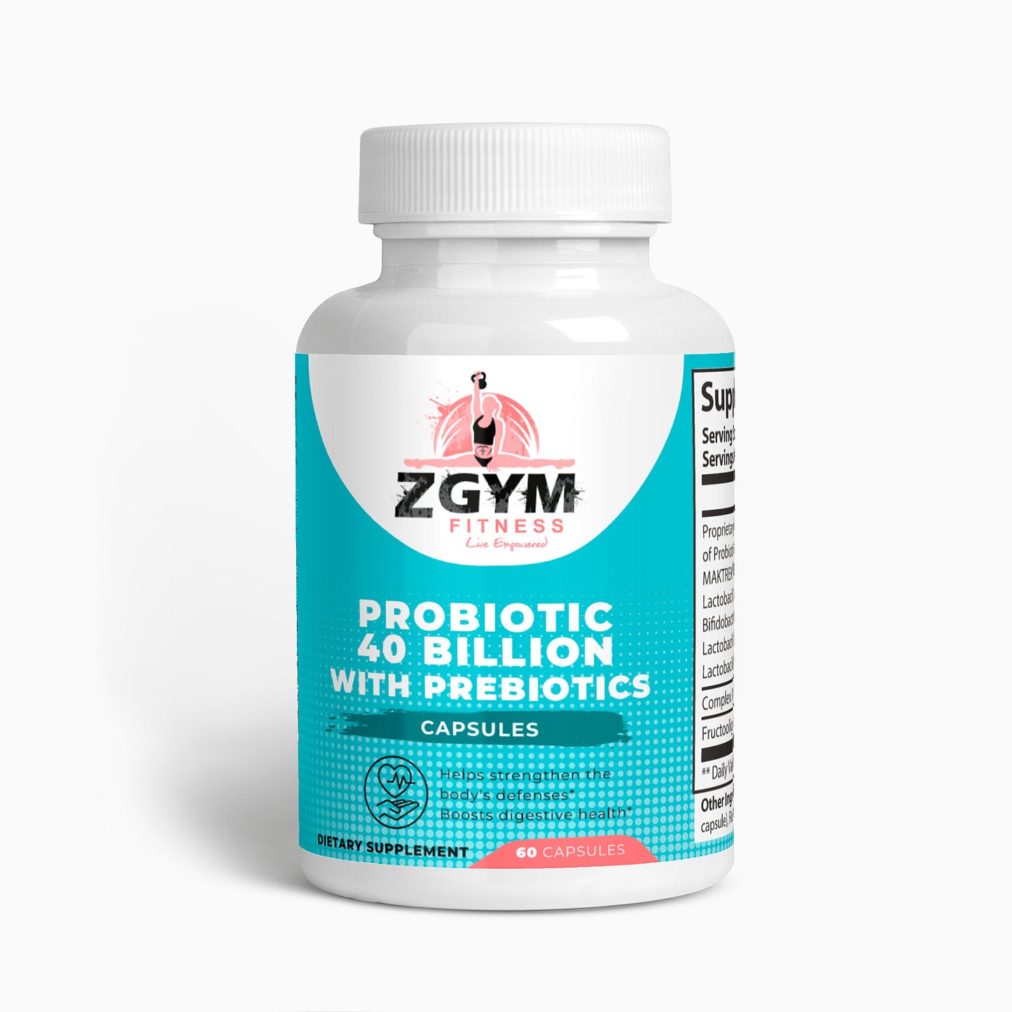 Probiotic 40 Billion with Prebiotics
