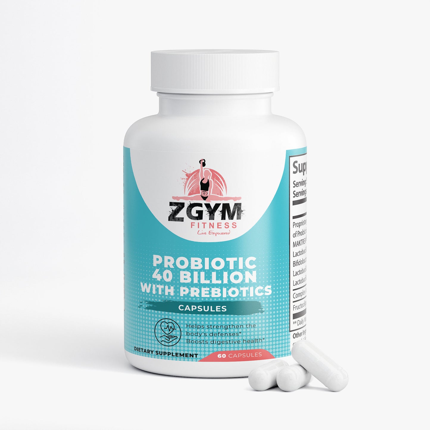 Probiotic 40 Billion with Prebiotics