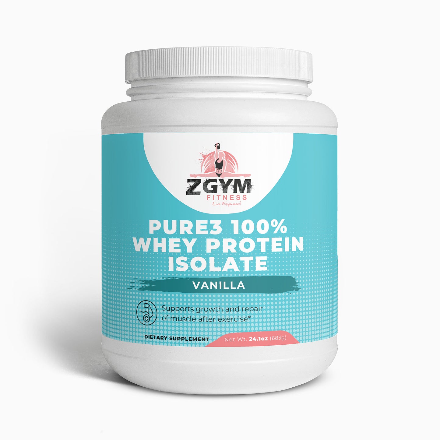 Pure3 100% Whey Protein Isolate (Vanilla)